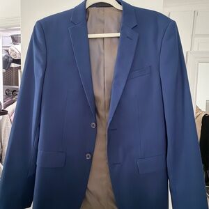 Brave man Classic Navy Slim Fit 36r Blue Men's Blazer